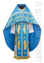 Blue Russian Style Orthodox Priest Vestments SH 11 32