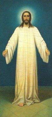 Jesus in White Robe