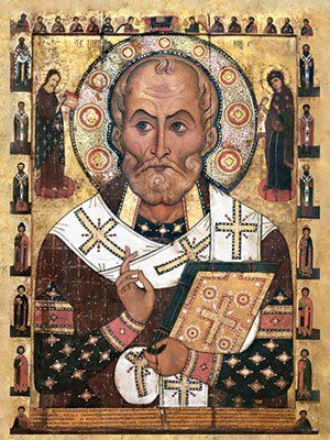 icon of St Nicholas the Wonderworker