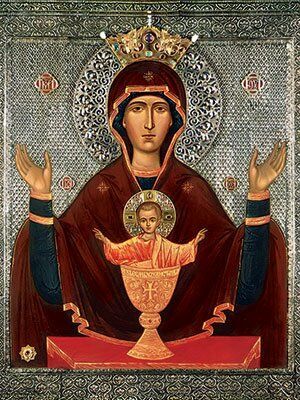 icon of the Mother of God the Inexhaustible Chalice