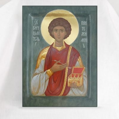 icon of st panteleimon