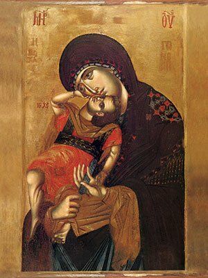 icon of the Mother of God the Joyful