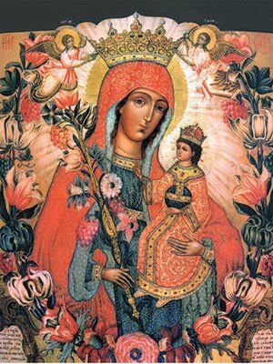 icon of the Mother of God the Unfading Bloom