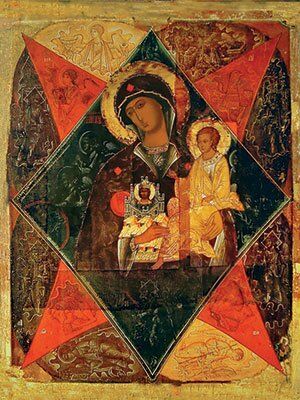  icon of the Mother of God the Unburnt Bush