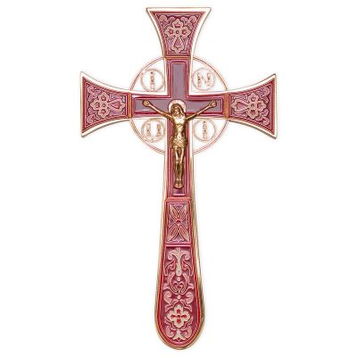 Maltese Holy Table Cross Enamel Gilded