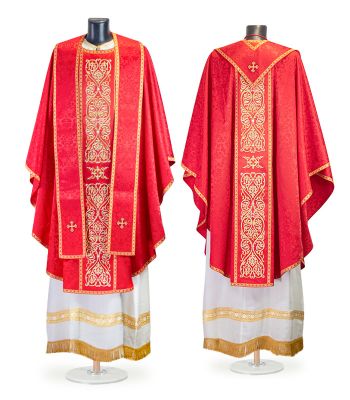 Chasuble and Stole (Byzantine Embroidery)