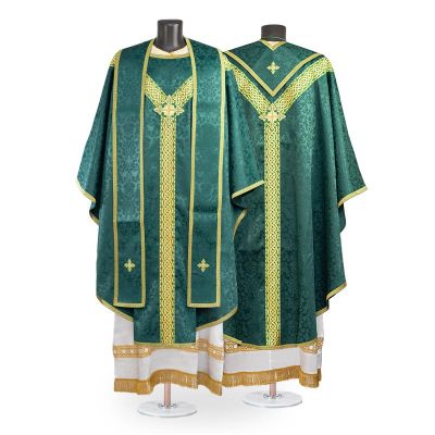 catholic vestment with Y-shape yoke