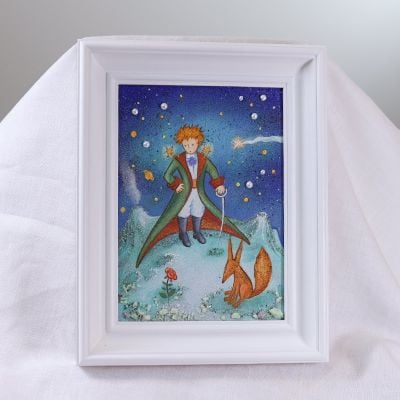 the collection of gemstone pictures of the little prince on the planet