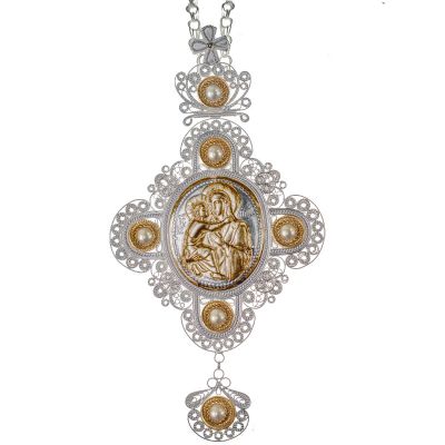 Panagia filigree handmade