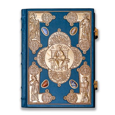 Book Cover for the Apostle with Gemstones