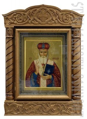 icon case (kiot), oak