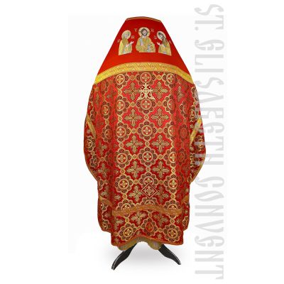 Russian style red Priest Vestment 