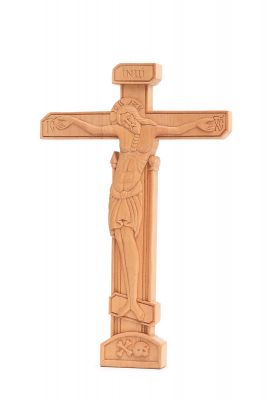 wooden hand carved golgotha