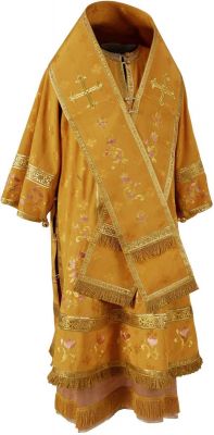 embroidered bishop vestment