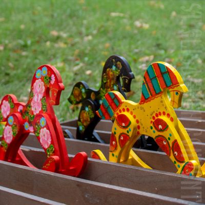 souvenir wooden Rocking Horse Toy