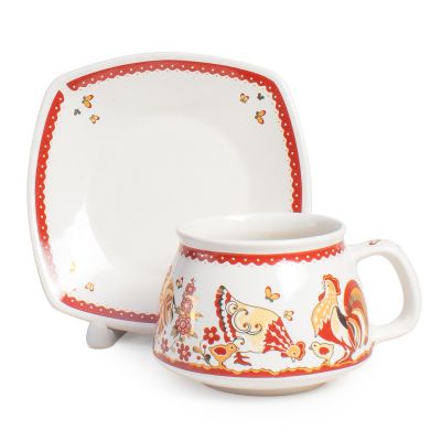 easter tea cup and saucer