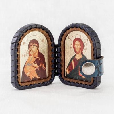 folding icon of the Mother of God of Kazan