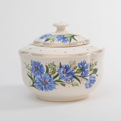 Cornflower Sugar Bowl km-280-31-195