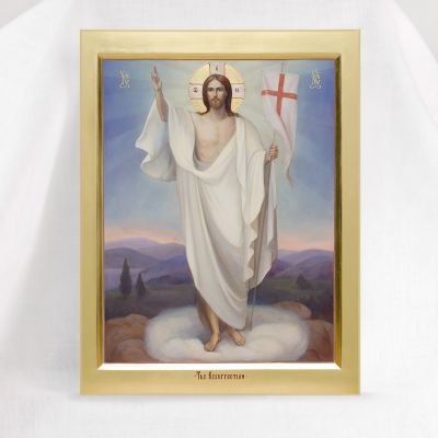 hand-painted icon of Our Lord Jesus Christ