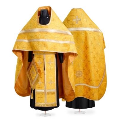 summer green orthodox priest vestment
