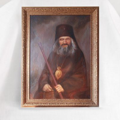 wall picture of St John of Shanghai 
