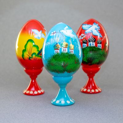 Easter Egg With Doves