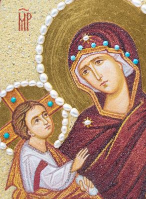 Family Icon The Most Holy Theotokos and Saints