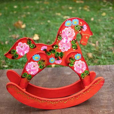 souvenir wooden Rocking Horse Toy