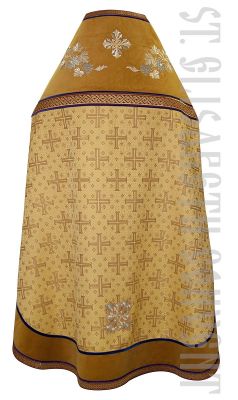 gold russian style priest vestment