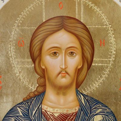 Hand-painted Icon of Christ the Savior