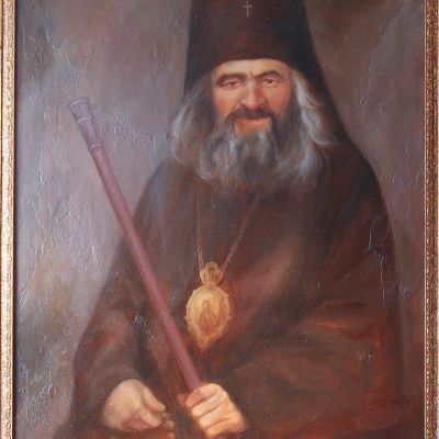 wall picture of St John of Shanghai 