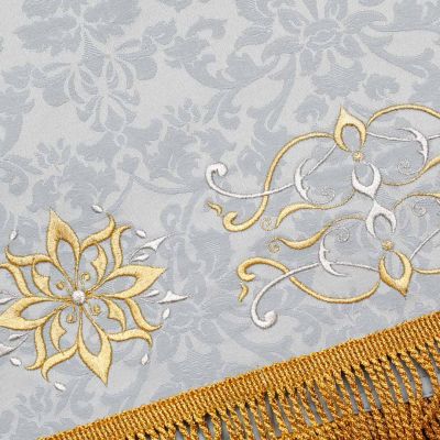 Holy Table Cover from decorative fabric with embroidery