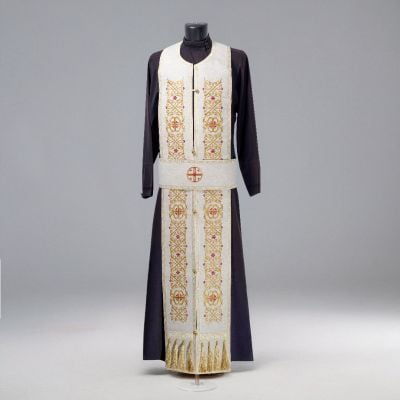 Greek style priest vestment with Easter embroidery