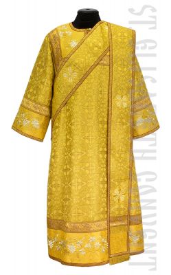 gold protodeacon's vestment with embroidery