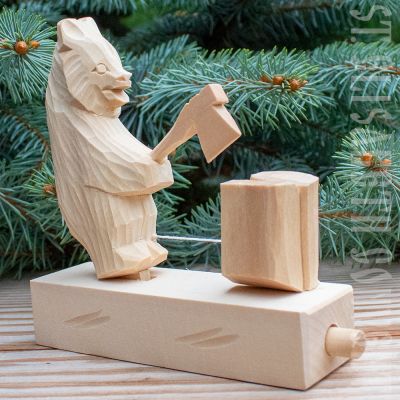 Carved Wooden Toys, Souvenir, folk crafts