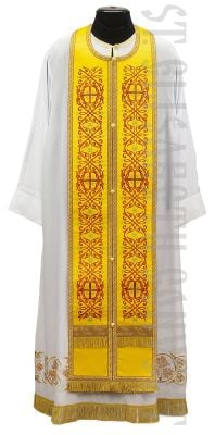Epitrachelion & Cuffs Set with Embroideries
