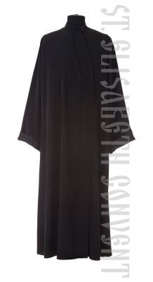 black nun's habit from cotton bled
