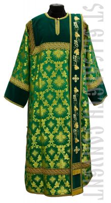 green deacon's vestment to order