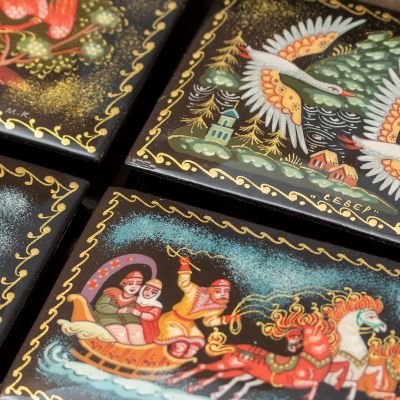 Lacquer Box With Fairy Tales
