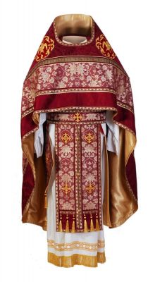 Paschal priest vestment
