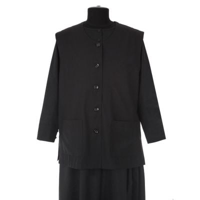 cotton blend nun's vest
