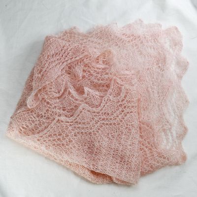 Pink Wool Shawl 