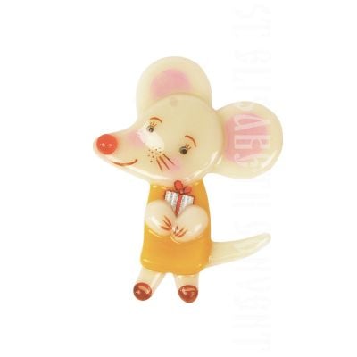 Glass Magnet Mouse 