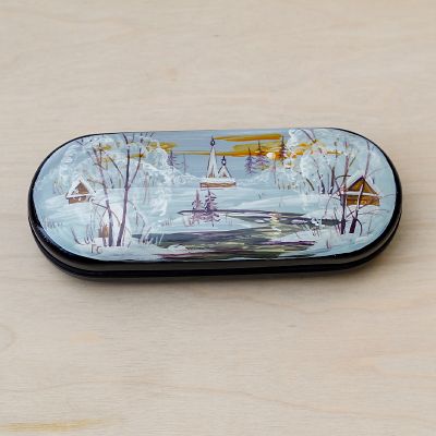 Painted Glasses Case