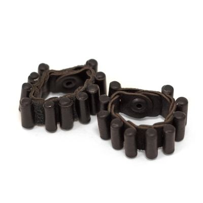 Small leather rosary