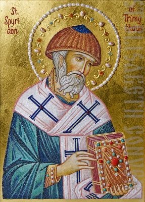 Icon of St. Spyridon of Trimythous 
