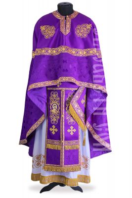 Buy Purple Greek-style Vestment for Orthodox Priests