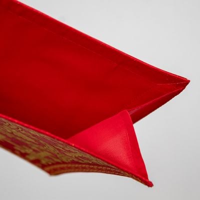 church silk red burse