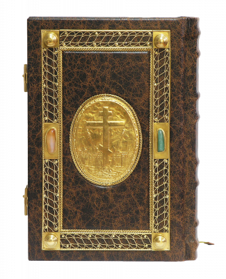 Heirloom Bible Cover, Plain or with 4 Gospel Writers Symbols — Custom  Missal & Breviary Covers