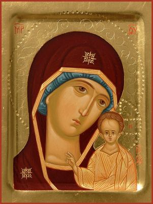 Our Lady of Kazan Icon - Icon Painting Studio